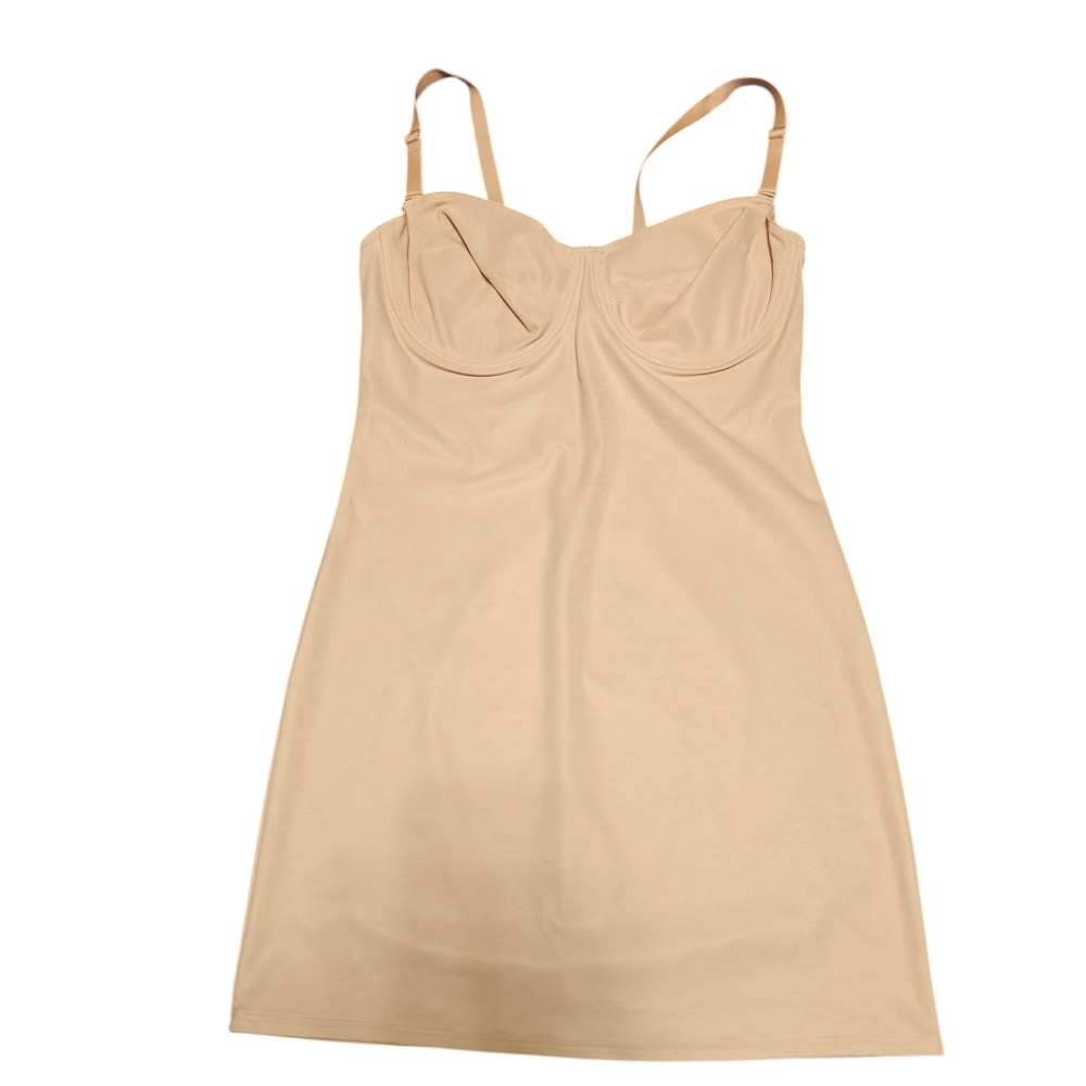 Nancy Ganz Bodyslimmers Tan Size 40 C Women's Shapewear